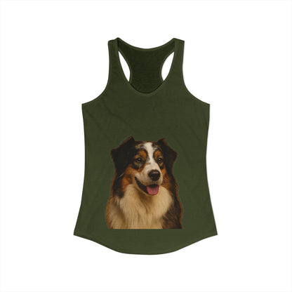 Aussie Head Women's Racerback Tank
