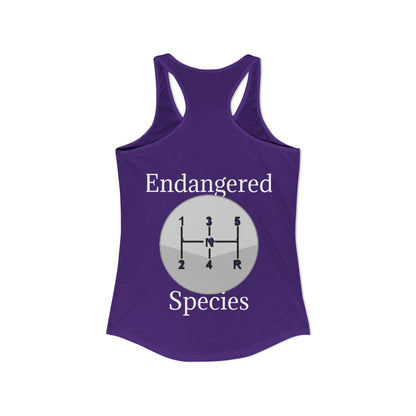 Endangered Species Women's Racerback Tank