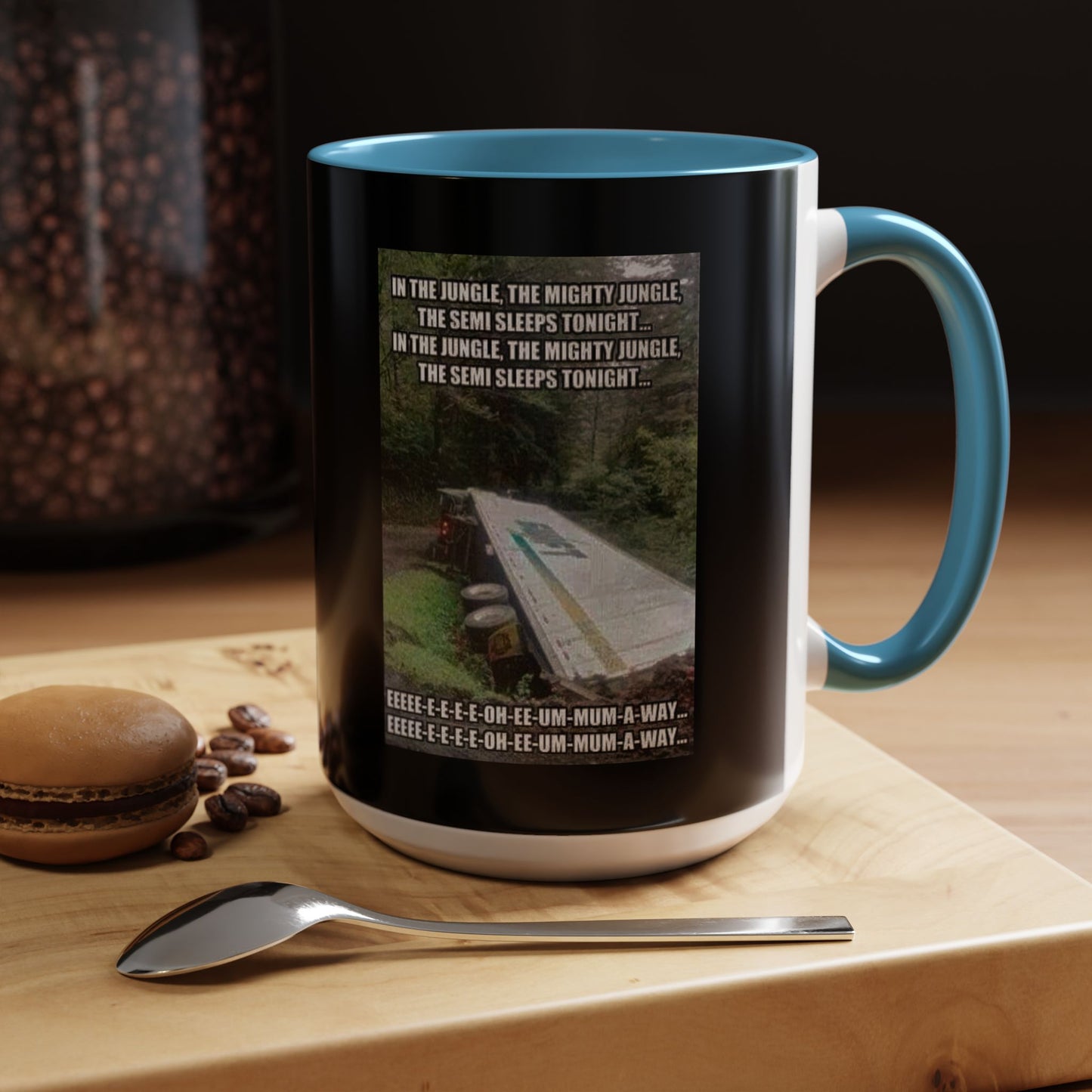 Semi Sleeps 2-Tone Coffee Mug