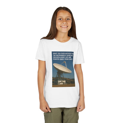Intelligent Life Youth Unisex Short Sleeve Crewneck Tee