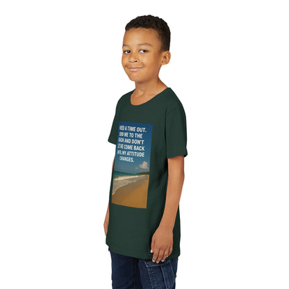 Time Out Youth Unisex Short Sleeve Crewneck Tee