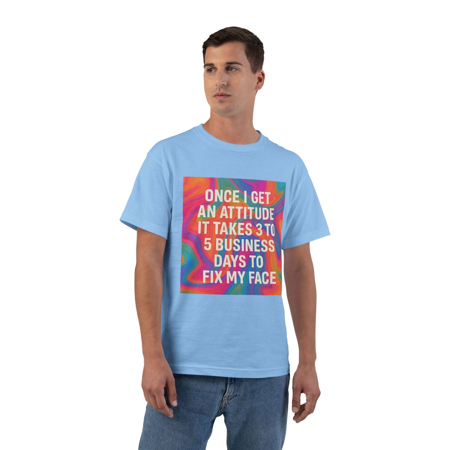 Fix My Face Men's Short-Sleeve Crewneck Tee