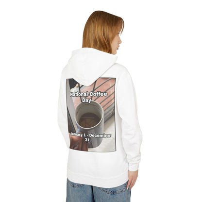 National Coffee Day Unisex Lightweight Hoodie