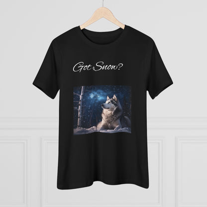 Got Snow? Women's Short Sleeve Crewneck Tee