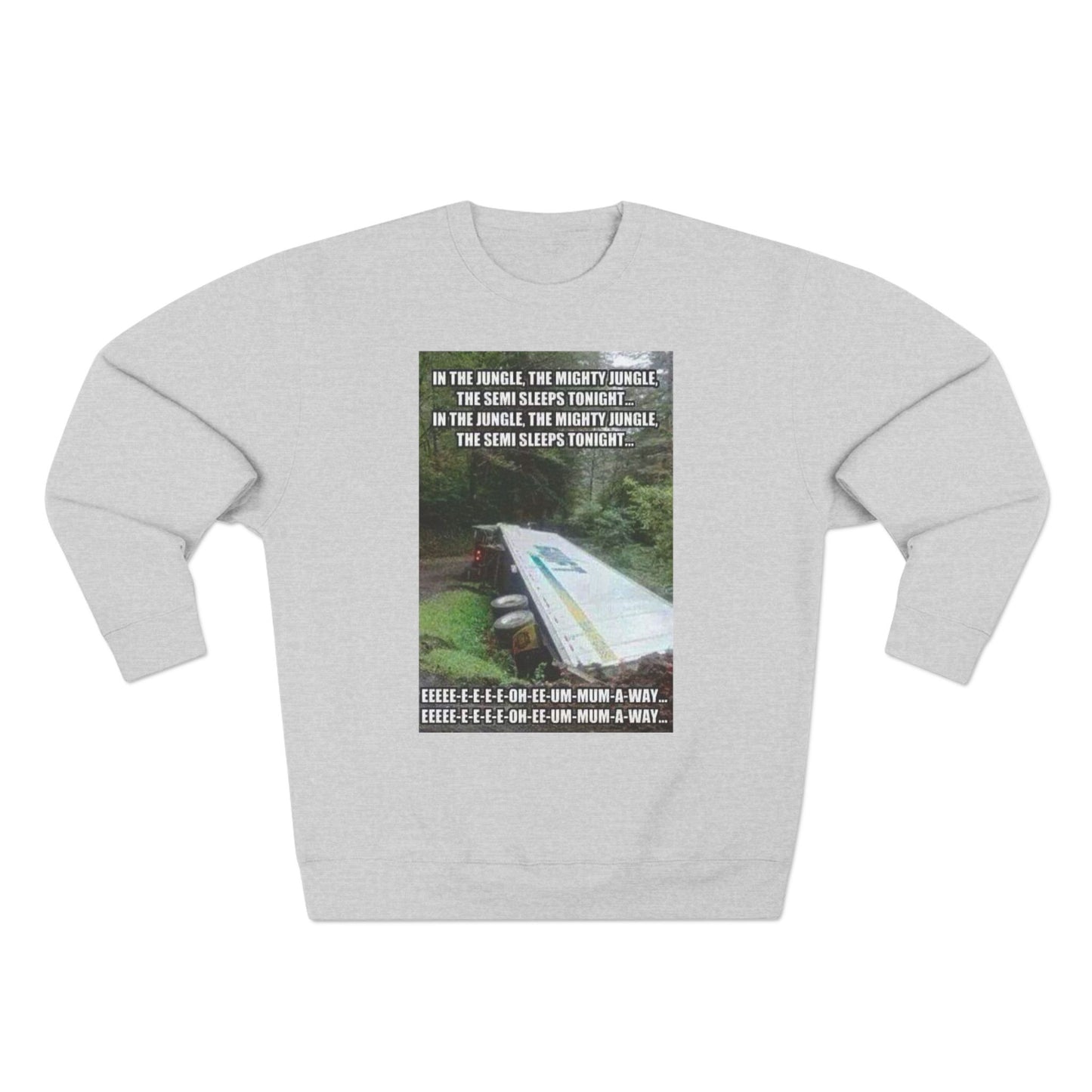 Semi Sleeps Unisex Crewneck Sweatshirt
