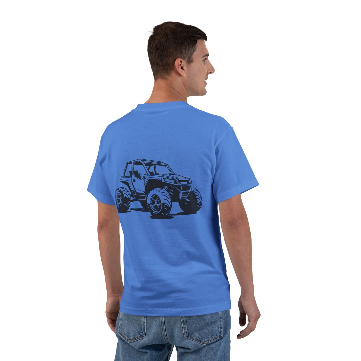 Off The Beaten Path Side By Side Men's Short-Sleeve Crewneck Tee