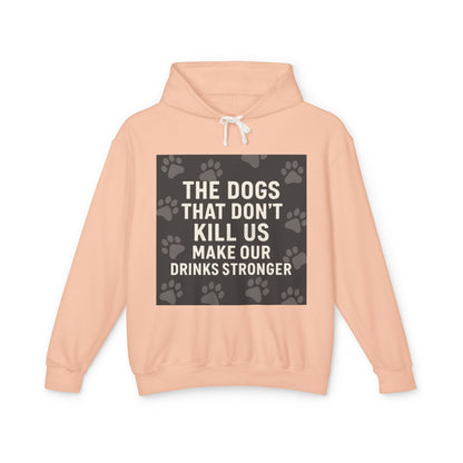 Drinks Stronger Unisex Lightweight Hoodie