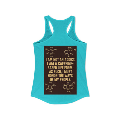 Not An Addict Women's Racerback Tank