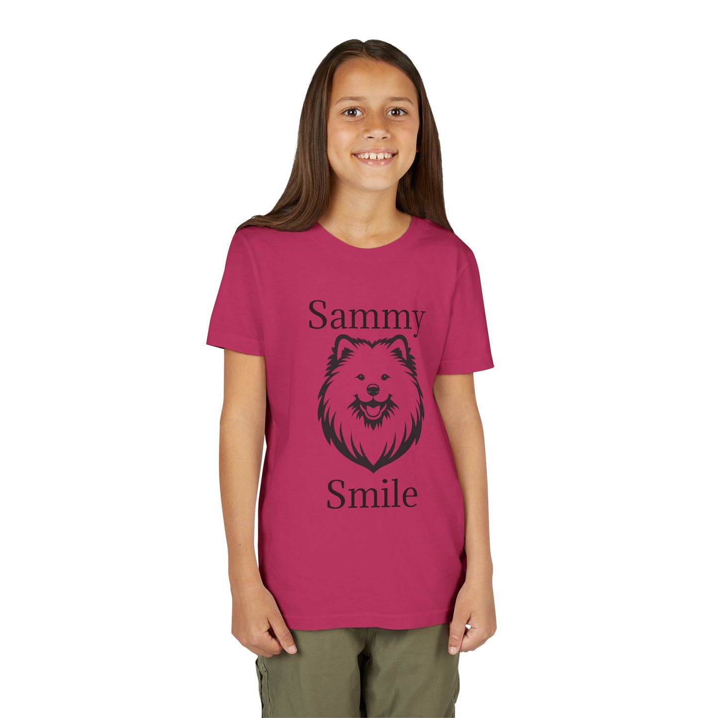 Sammy Smile Youth Unisex Short Sleeve Crewneck Tee