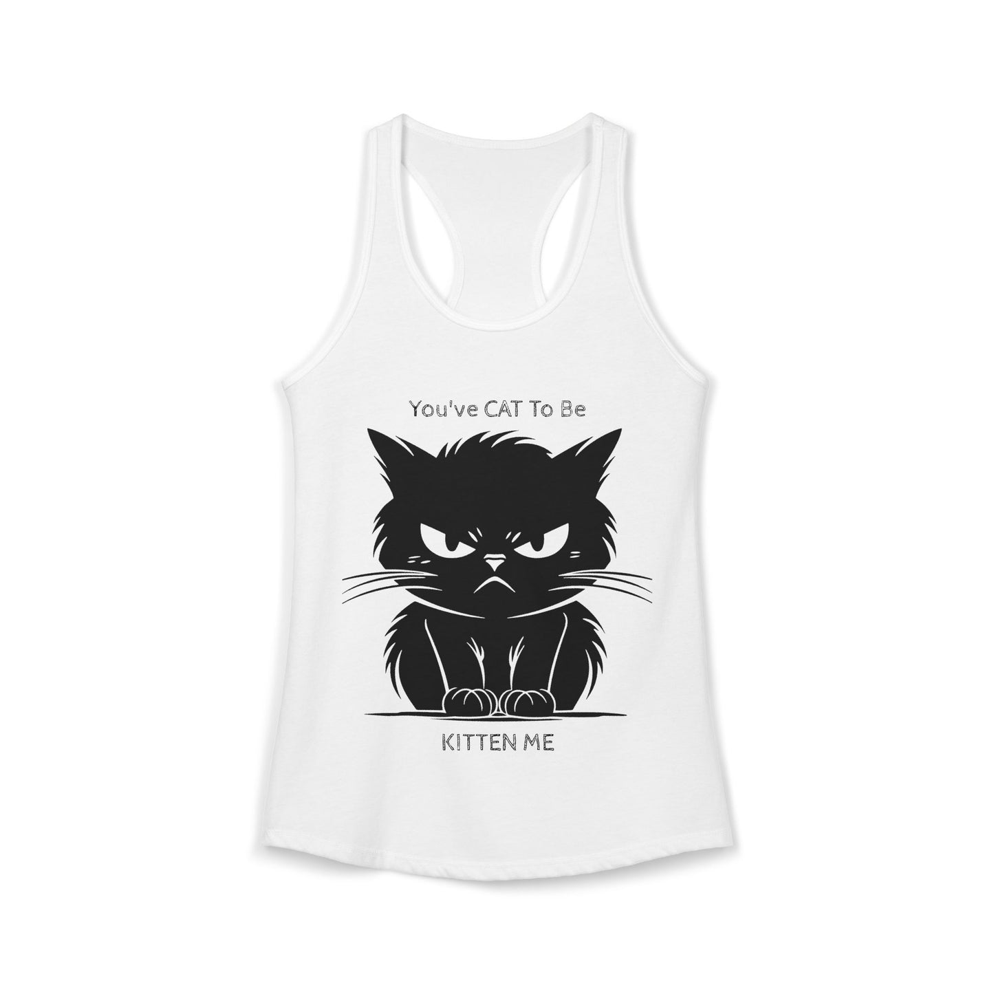 KITTEN Me Women's Racerback Tank