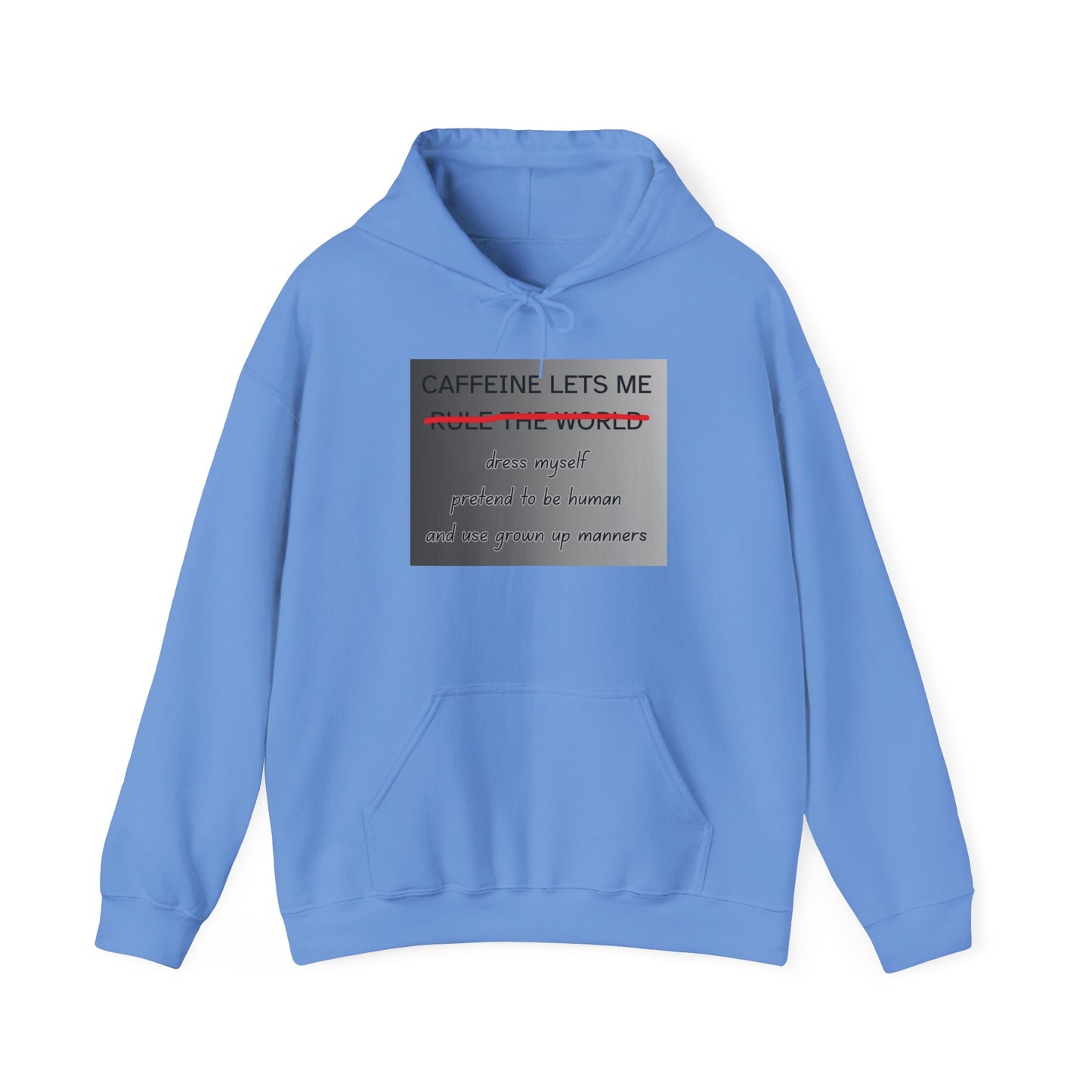 Caffeine Lets Me Unisex Hoodie