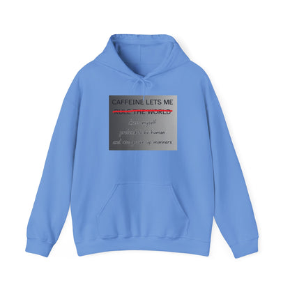 Caffeine Lets Me Unisex Hoodie