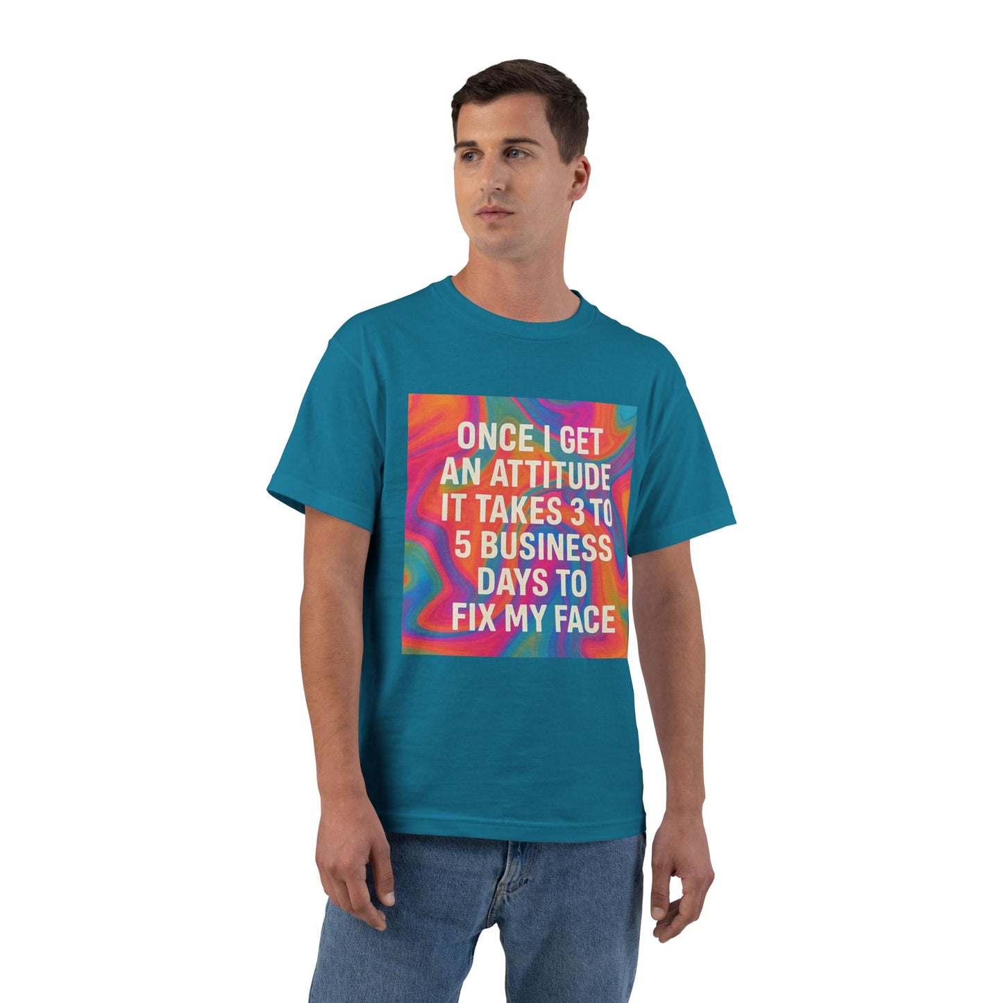 Fix My Face Men's Short-Sleeve Crewneck Tee