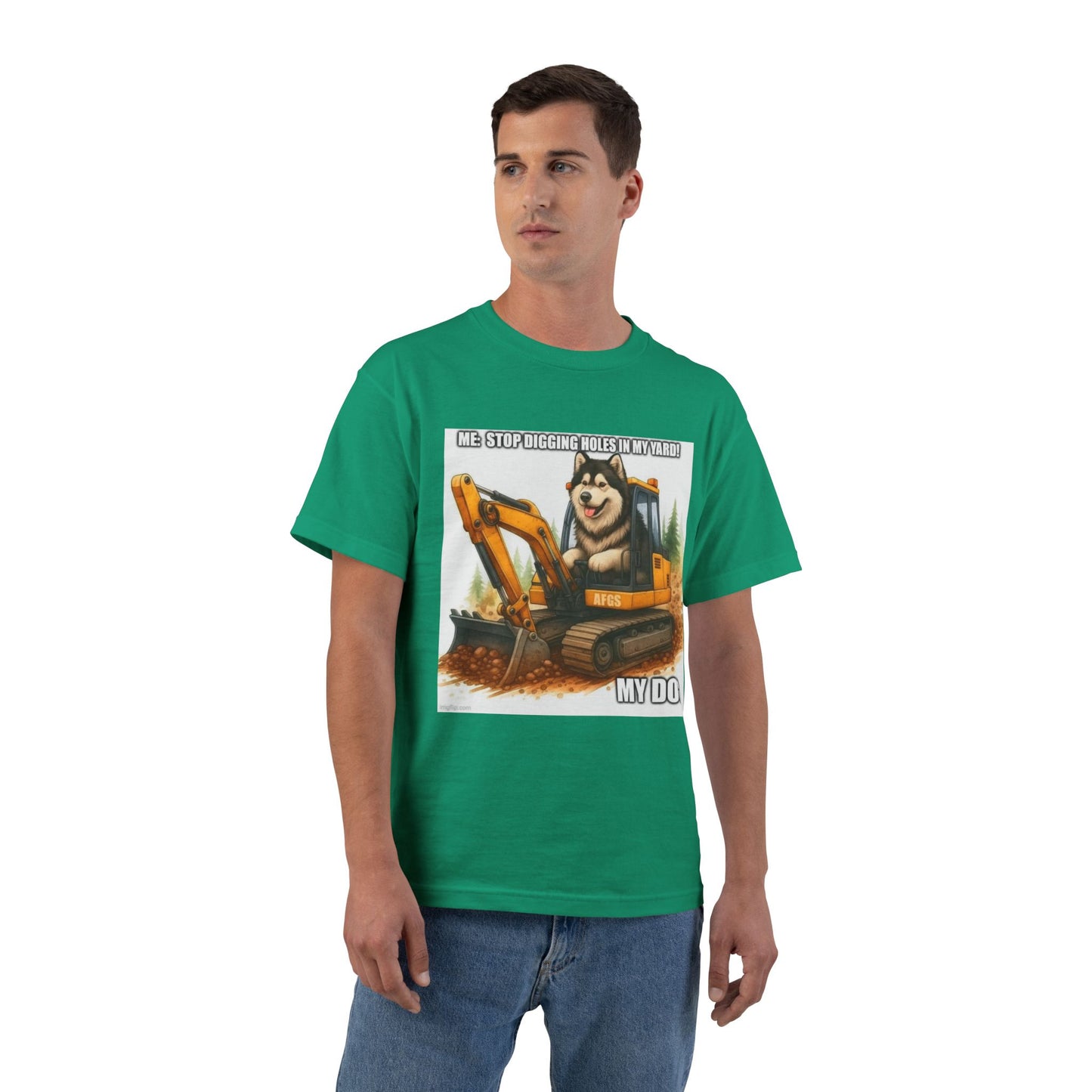 Digmaster 2000 Men's Short-Sleeve Crewneck Tee