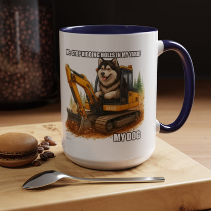 Digmaster 2000 2-Tone Coffee Mug