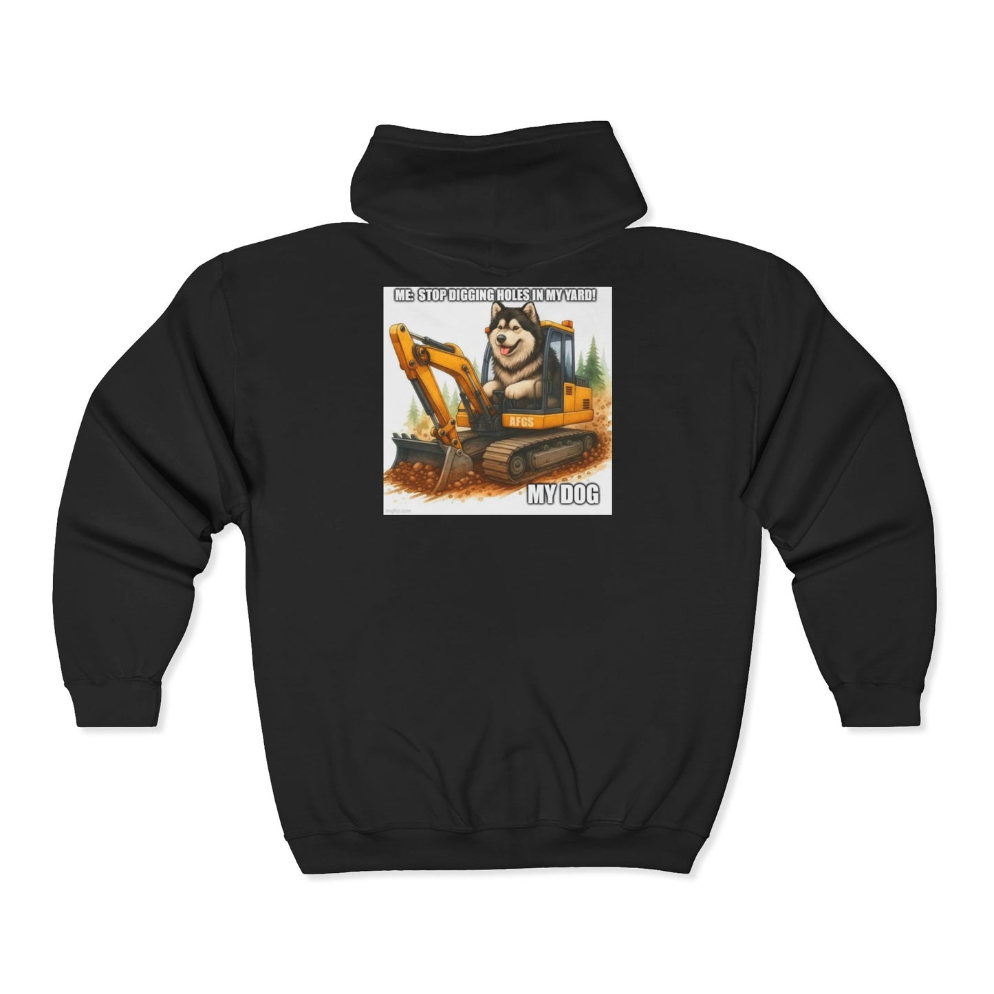 Digmaster 2000 Unisex Full Zip Hoodie