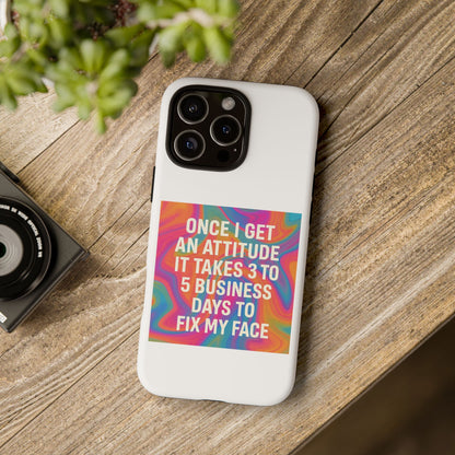 Fix My Face iPhone Case