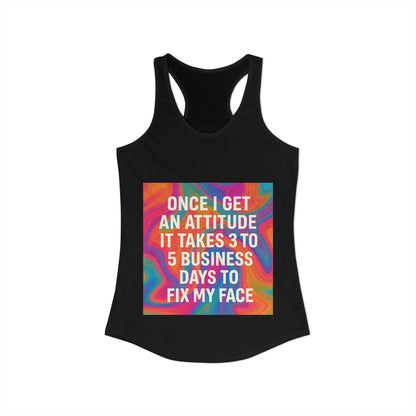 Fix My Face Women's Racerback Tank