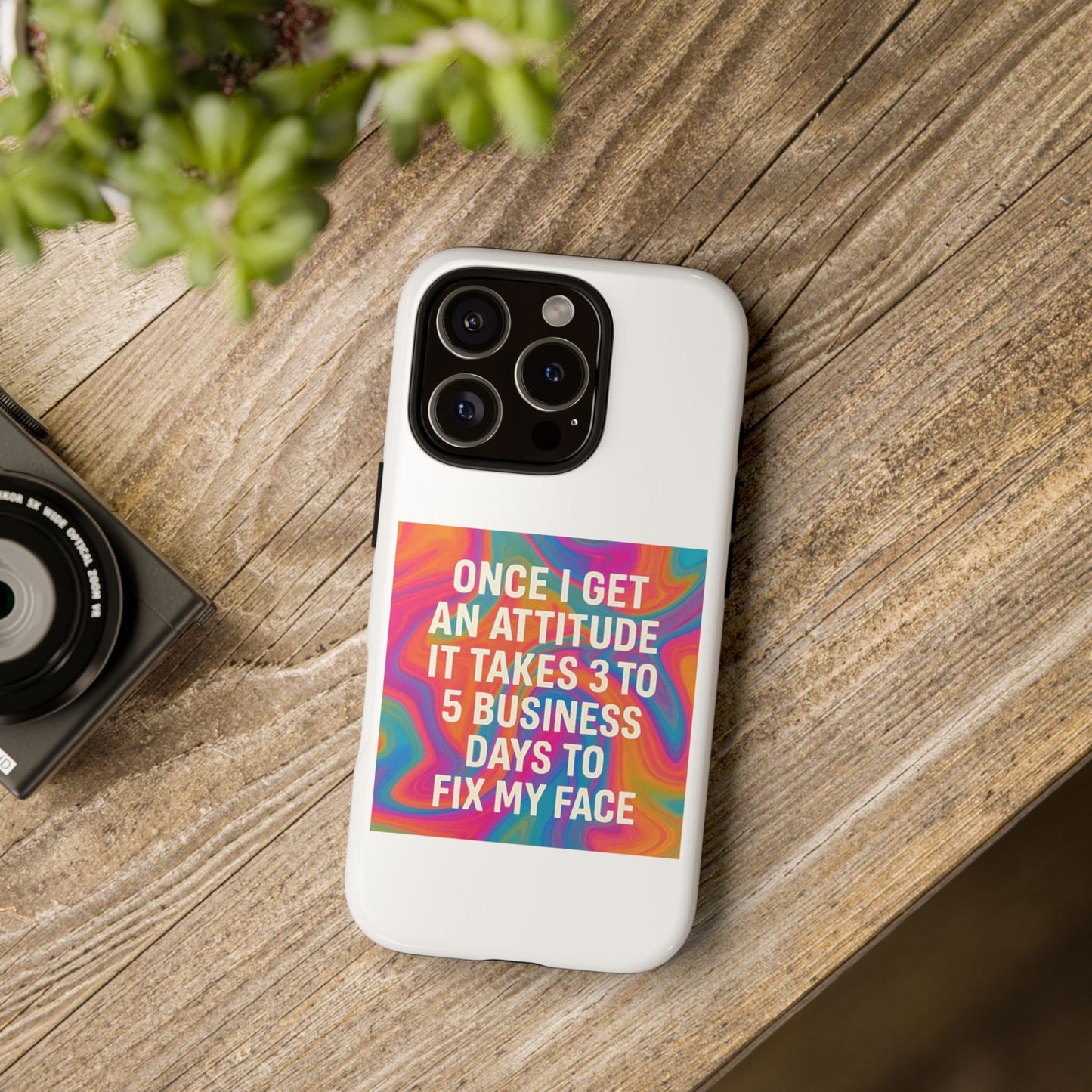 Fix My Face iPhone Case