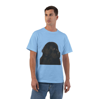 Newfie Head Men's Short-Sleeve Crewneck Tee