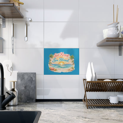 Sun Kissed Ceramic Photo Tile