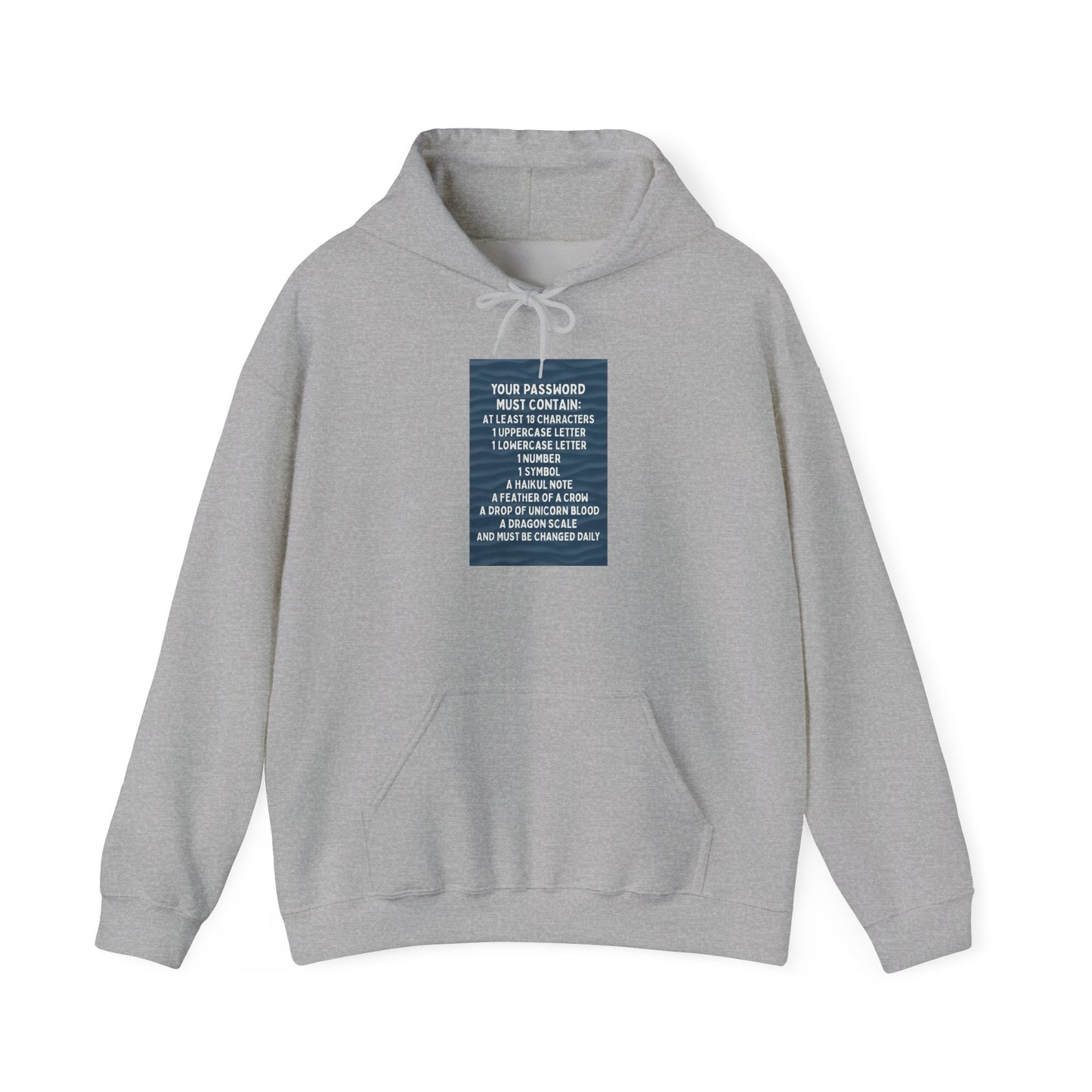 Password Unisex Hoodie