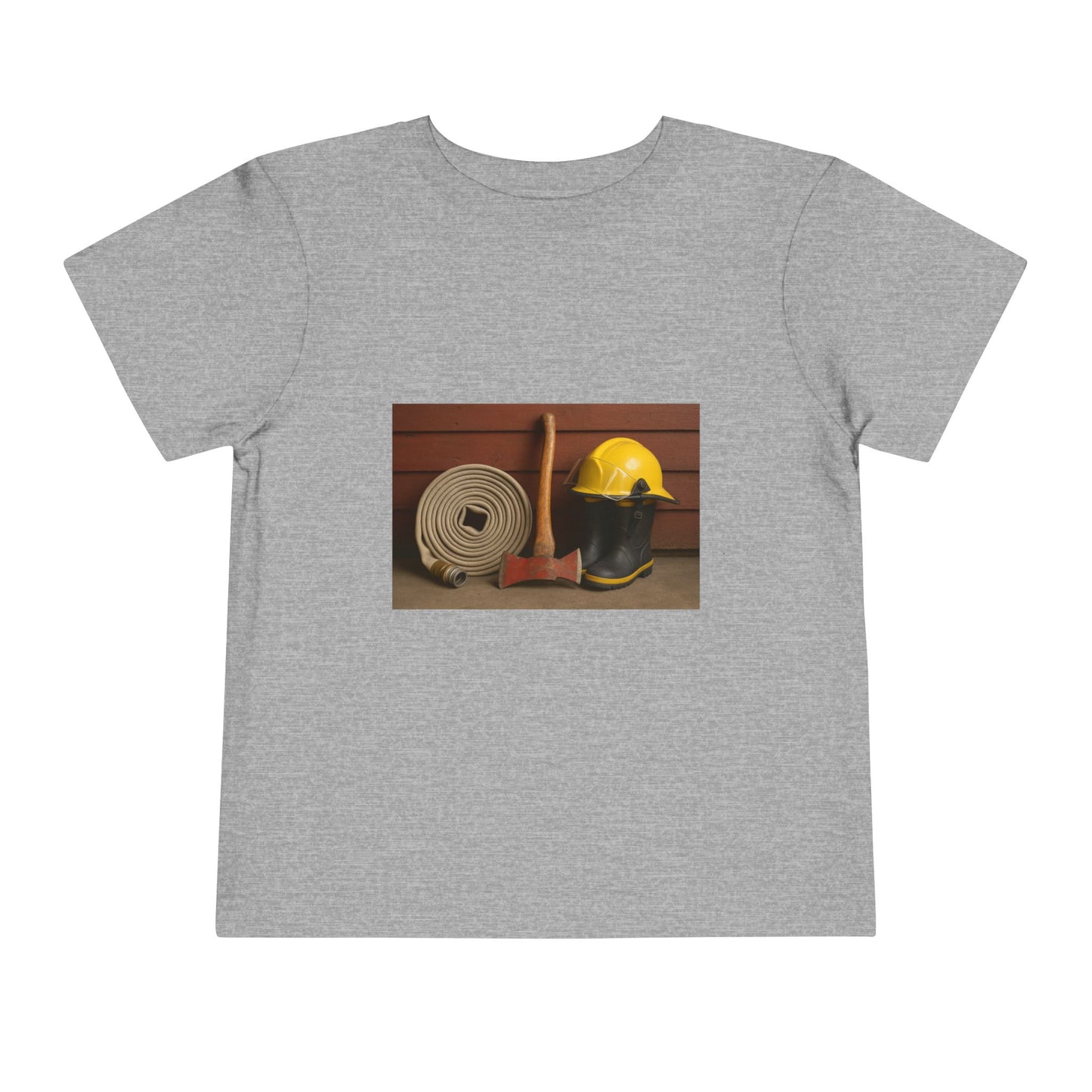 Fire/Rescue Appreciation Toddler Unisex Short Sleeve Crewneck Tee