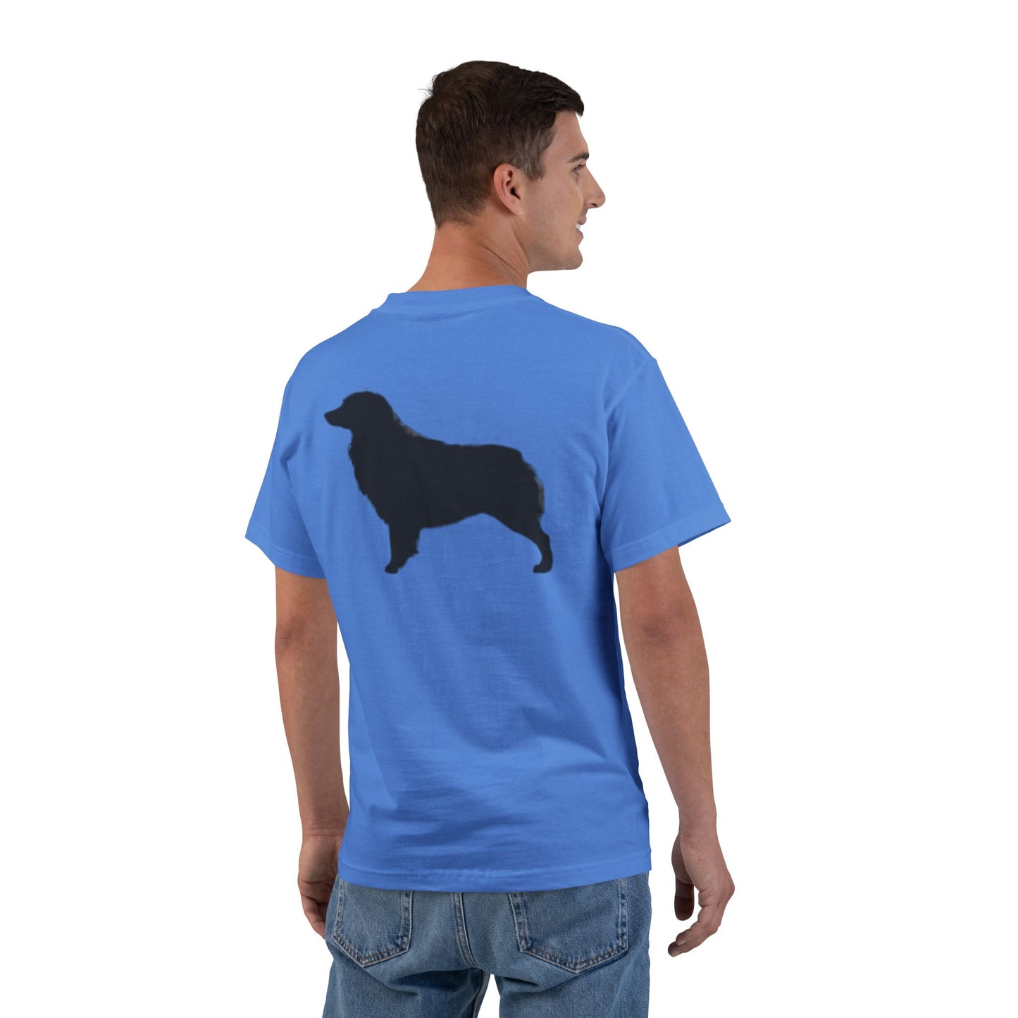 Aussie Silhouette Men's Short-Sleeve Crewneck Tee