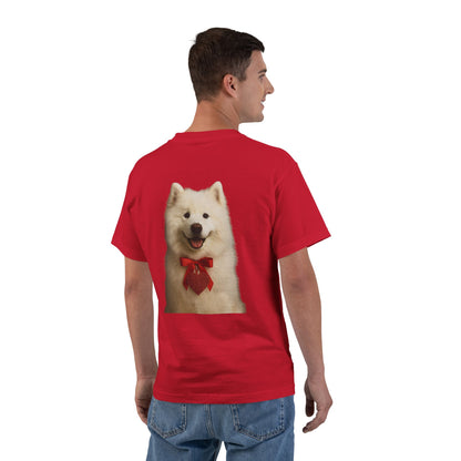 Cupid's Companion Samoyed Men's Short-Sleeve Crewneck Tee