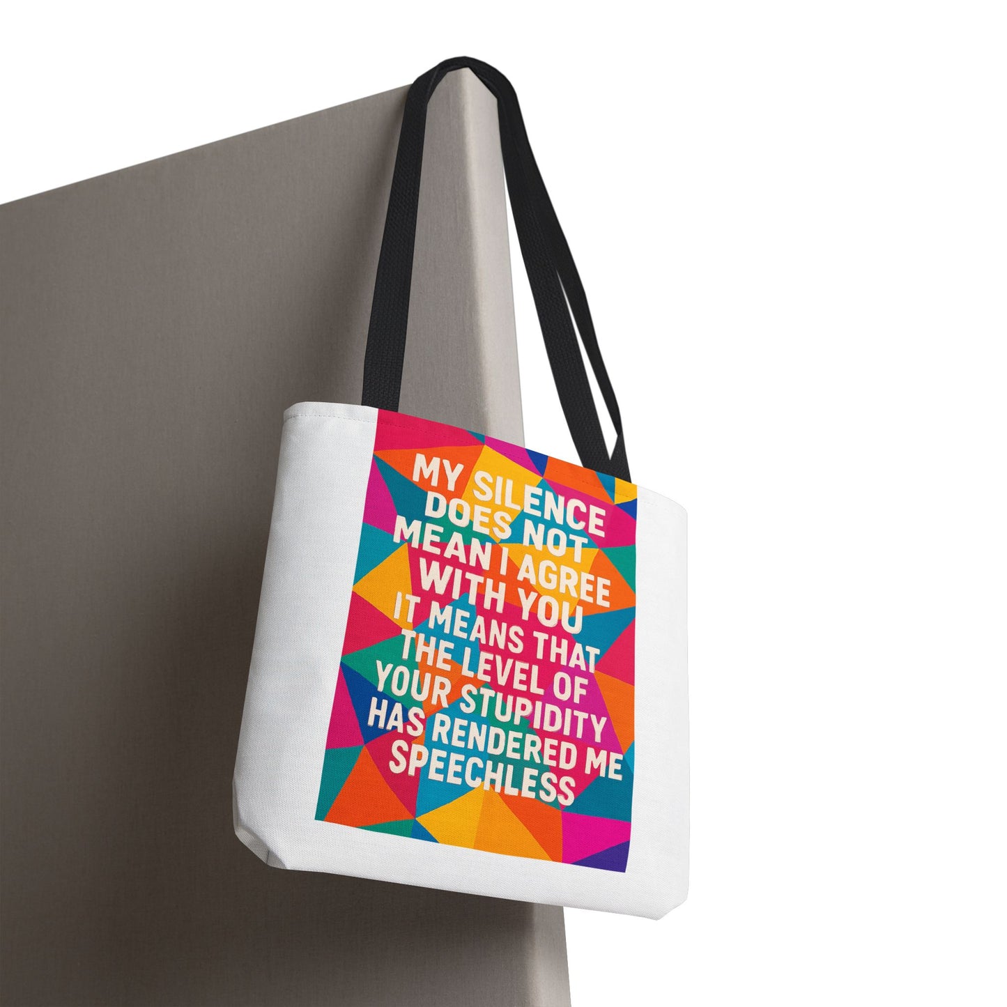 Speechless Tote Bag