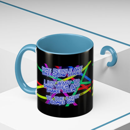 Glow Sticks 2-Tone Coffee Mug