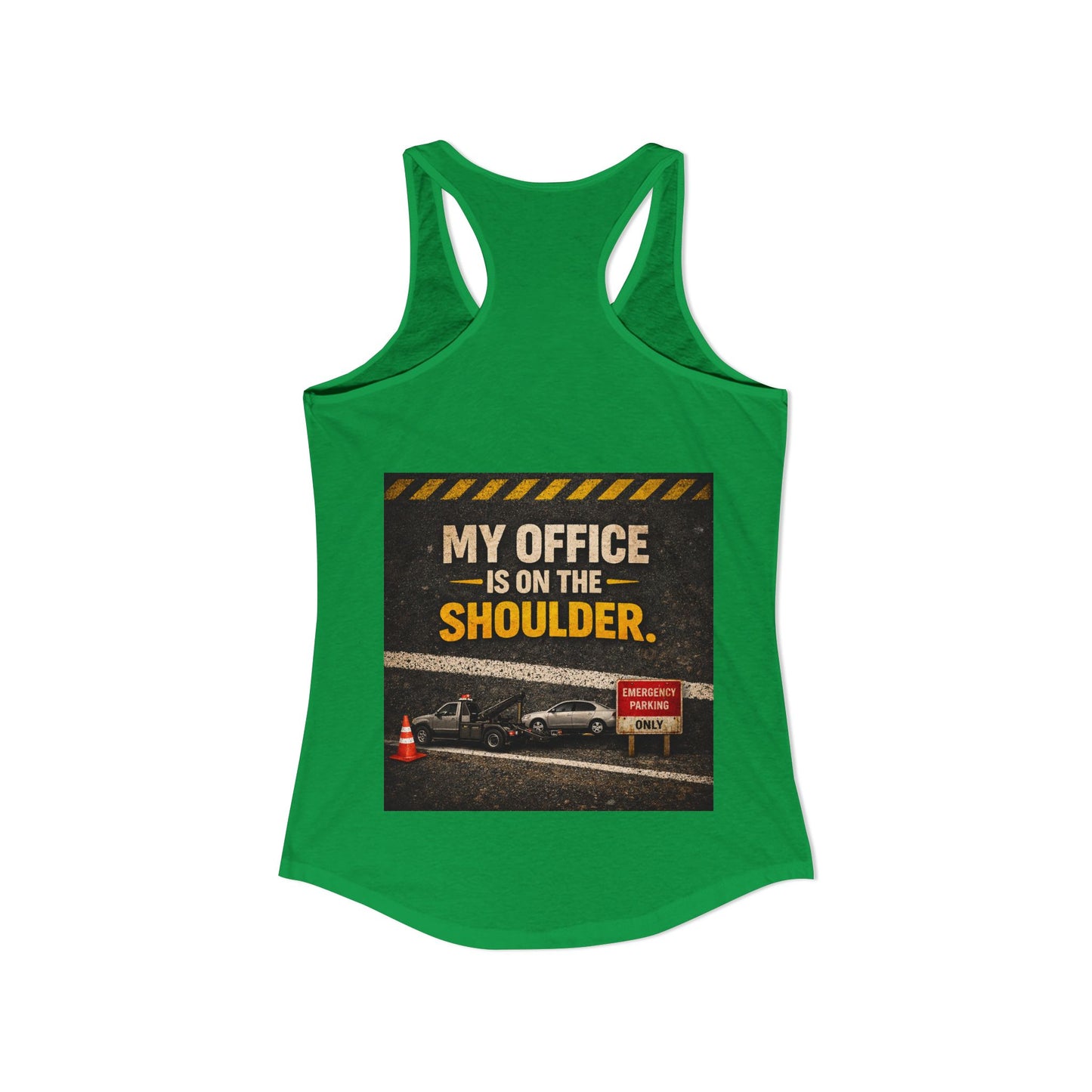 My Office Women's Racerback Tank