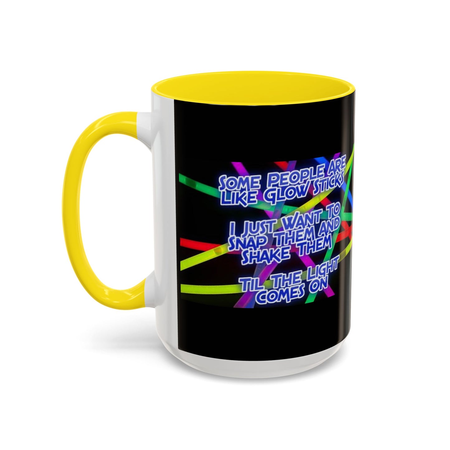 Glow Sticks 2-Tone Coffee Mug