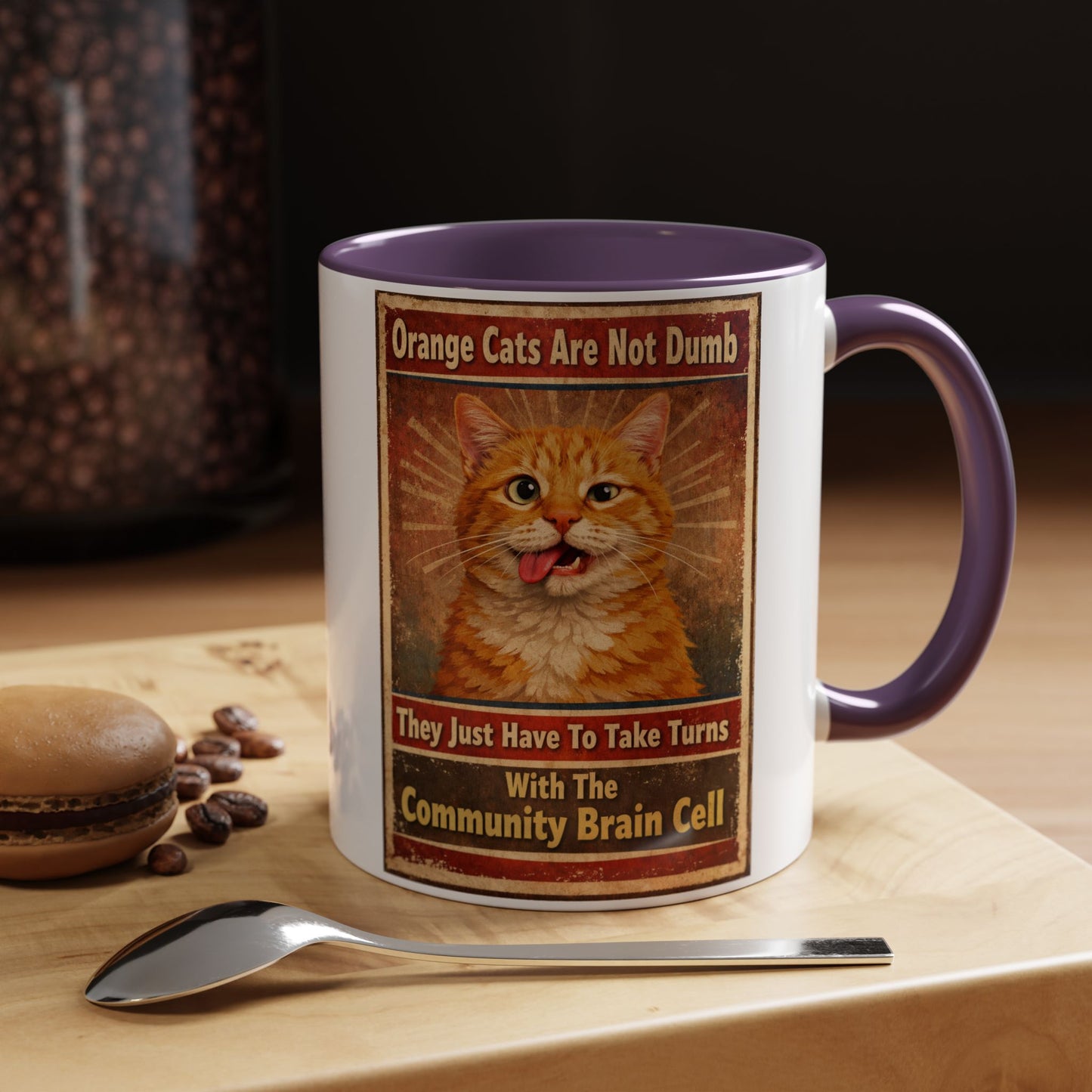 Community Brain Cell 2-Tone Coffee Mug
