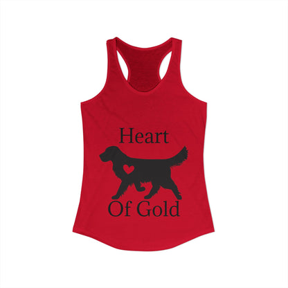 Heart Of Gold Women's Racerback Tank