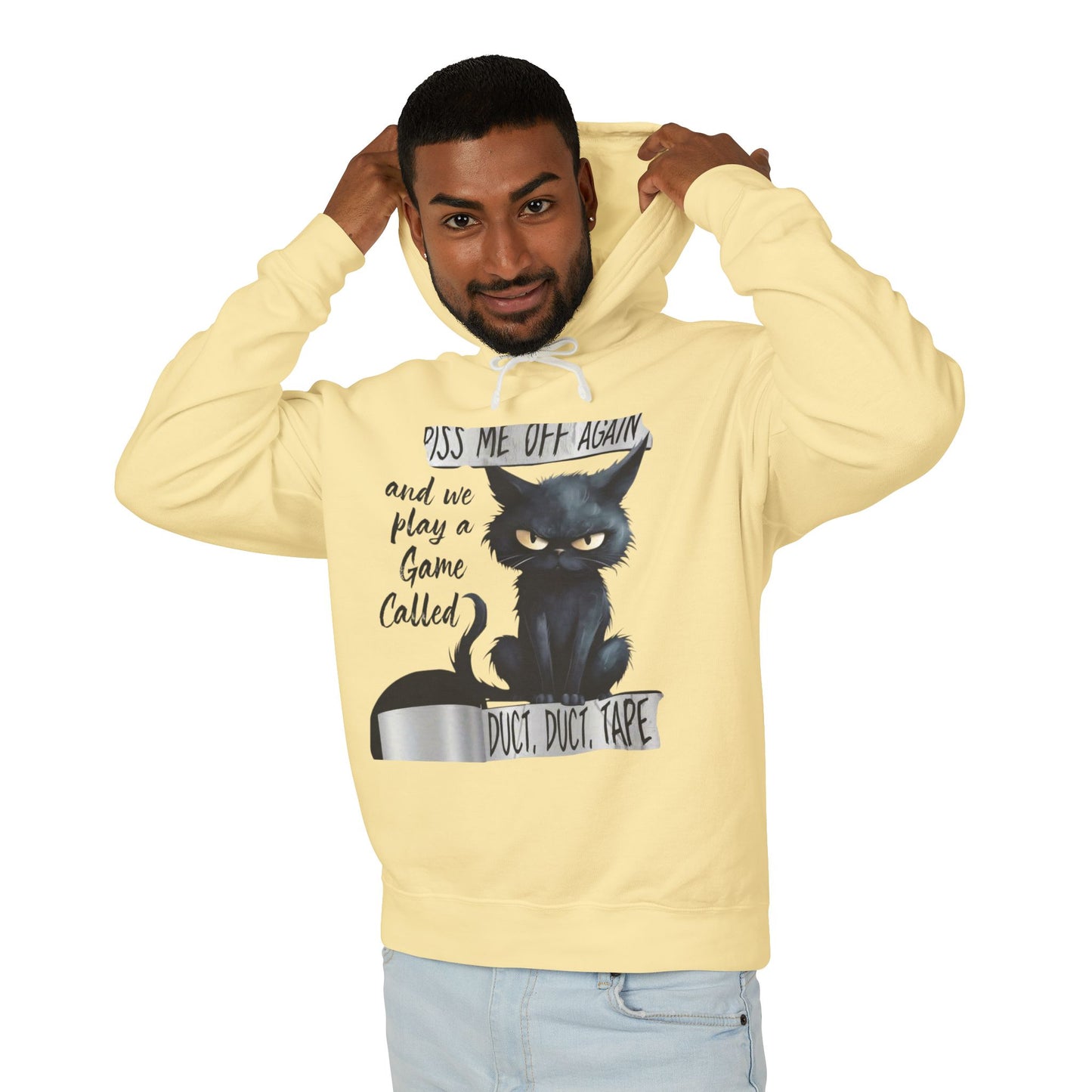 Duct, Duct, Tape Unisex Lightweight Hoodie