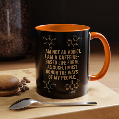 Not An Addict 2-Tone Coffee Mug
