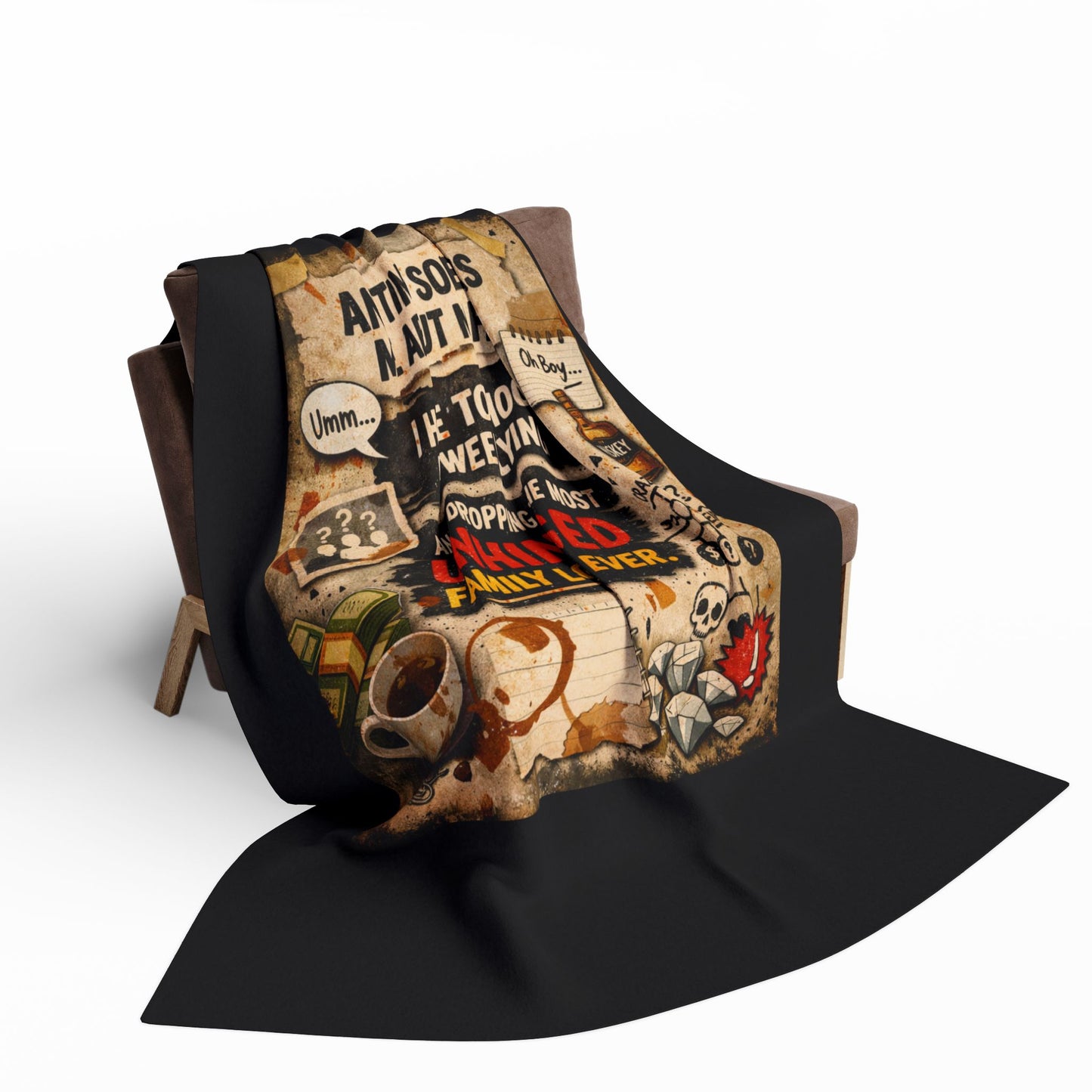 Unhinged Family Arctic Fleece Blanket