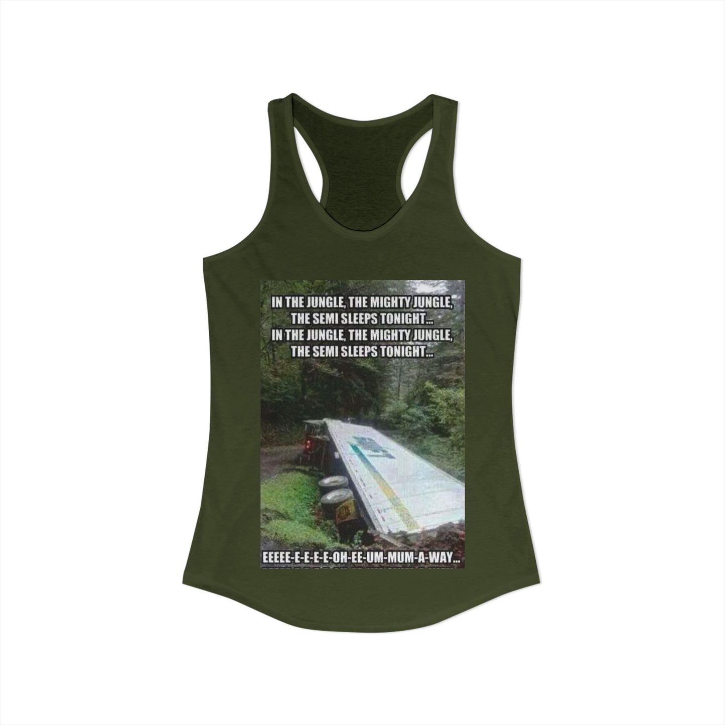 Semi Sleeps Women's Racerback Tank