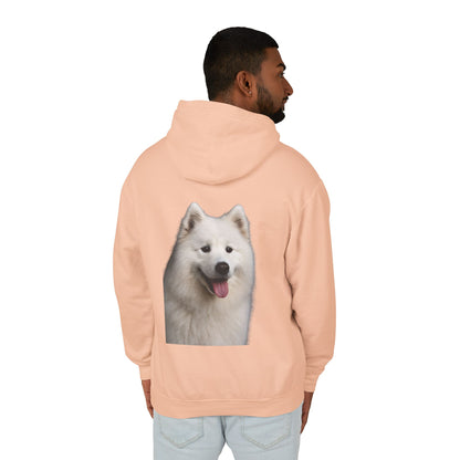 Samoyed Head Unisex Lightweight Hoodie
