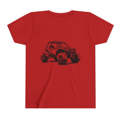 Off The Beaten Path Side By Side Youth Unisex Short Sleeve Crewneck Tee