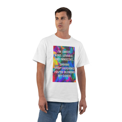 Blowing My Cover Men's Short-Sleeve Crewneck Tee