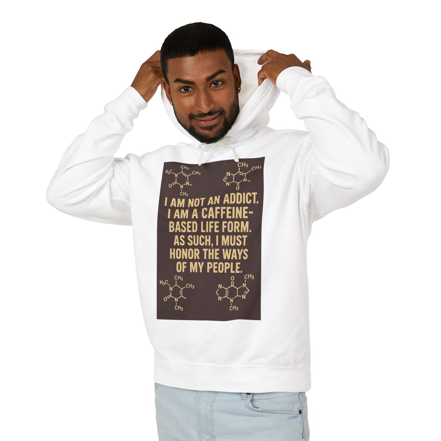 Not An Addict Unisex Lightweight Hoodie
