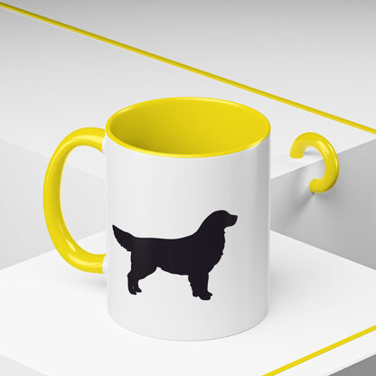 Golden Silhouette 2-Tone Coffee Mug