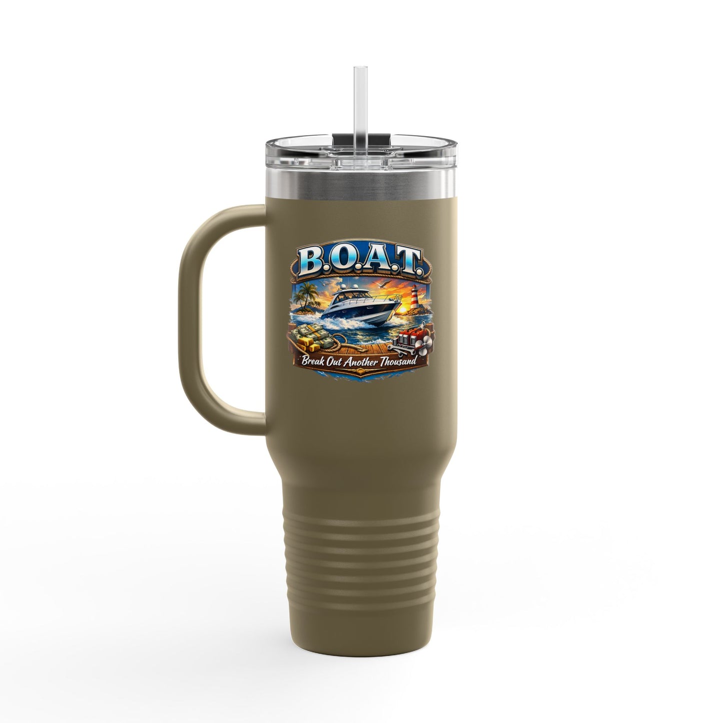 B.O.A.T. Insulated Travel Mug