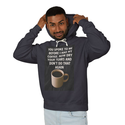 Dry Your Tears Unisex Lightweight Hoodie