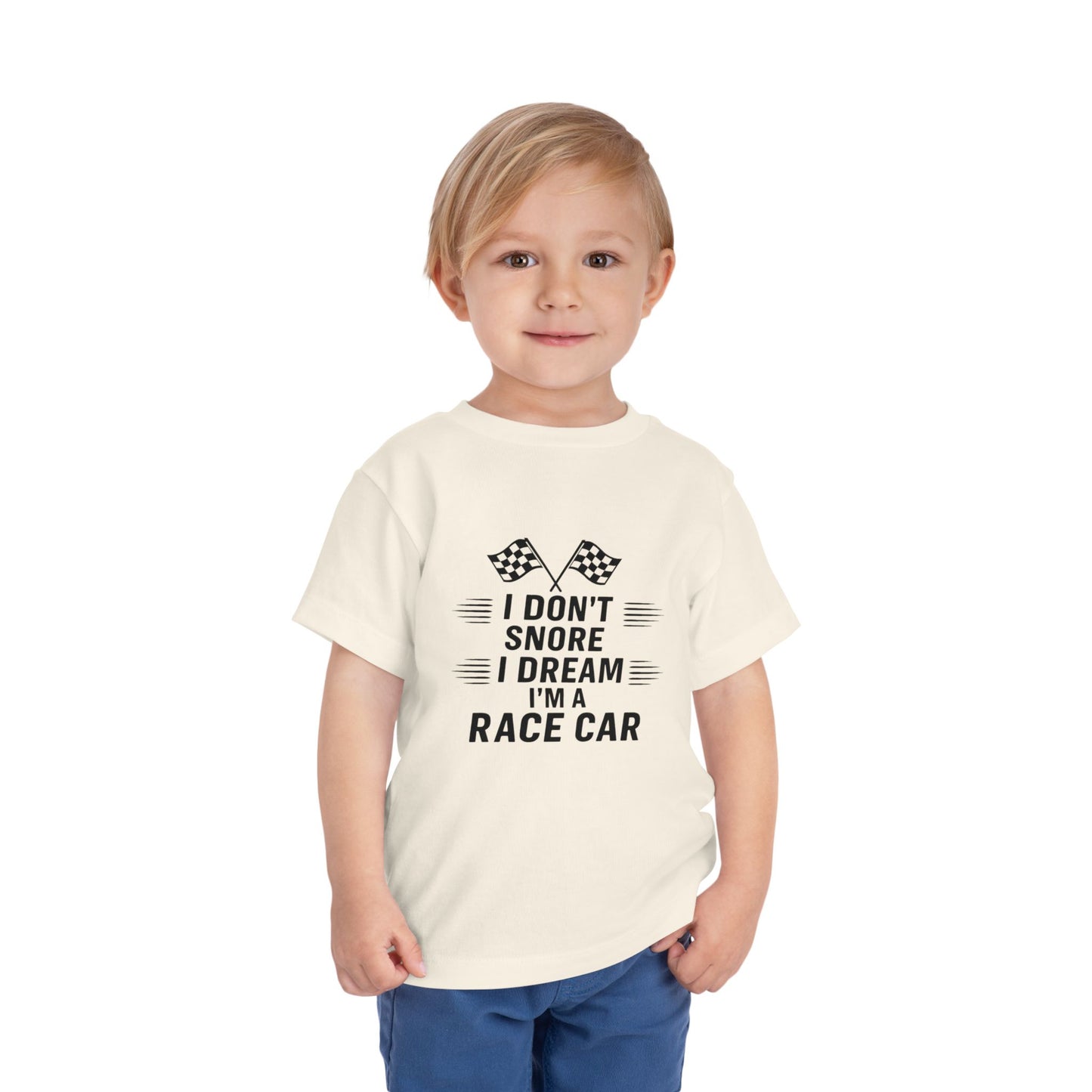 I Don't Snore Toddler Unisex Short Sleeve Crewneck Tee