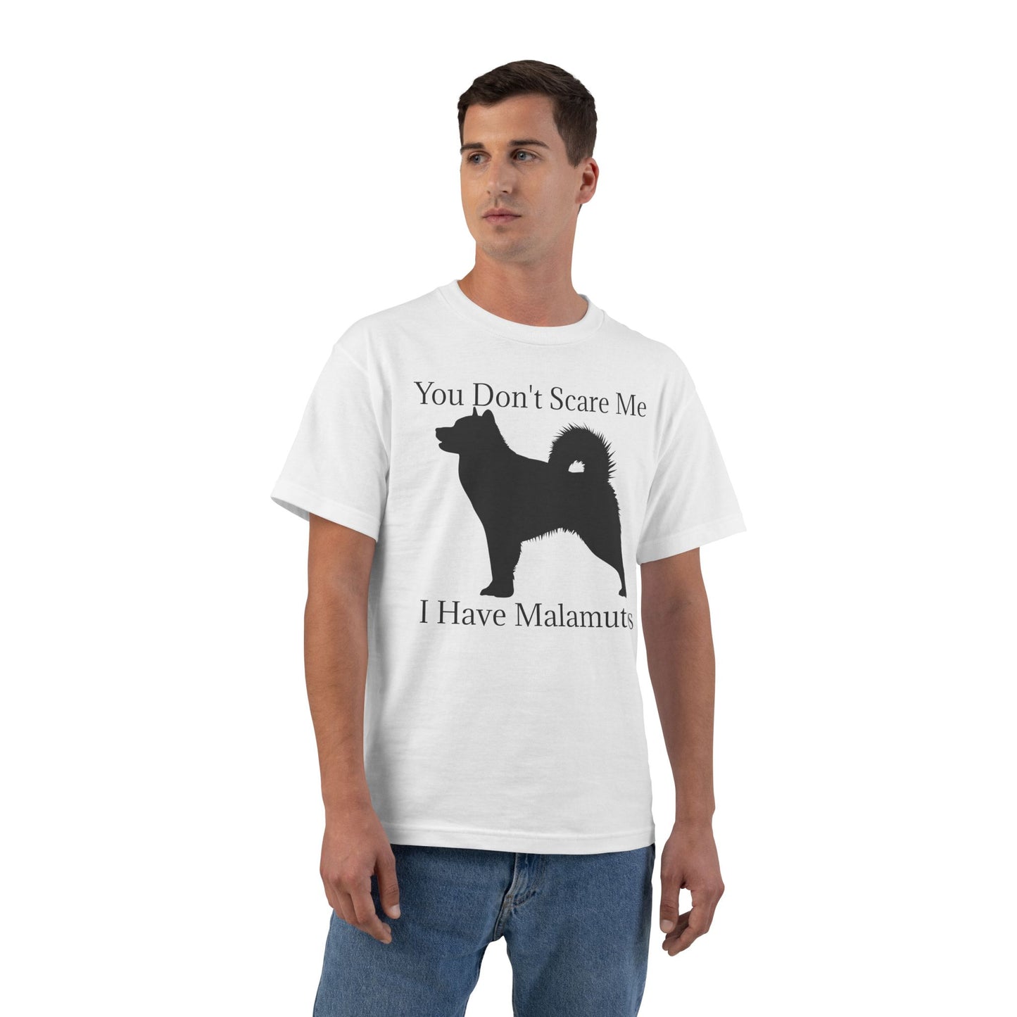 You Don't Scare Me Men's Short-Sleeve Crewneck Tee