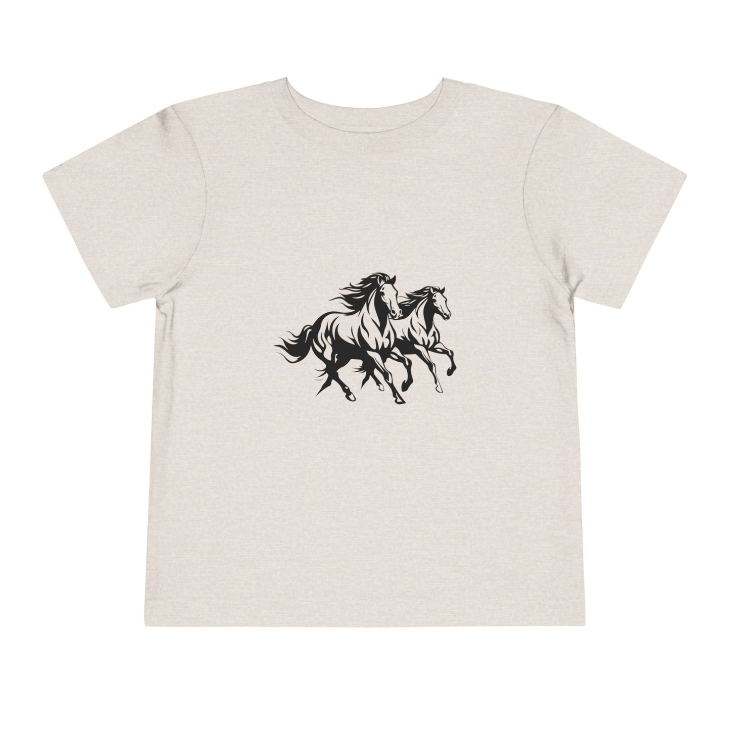Horsin' Around Toddler Unisex Short Sleeve Crewneck Tee