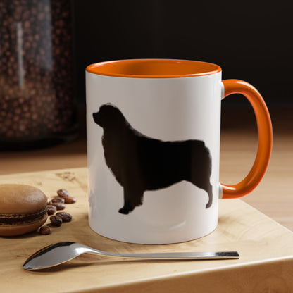 Aussie Silhouette 2-Tone Coffee Mug